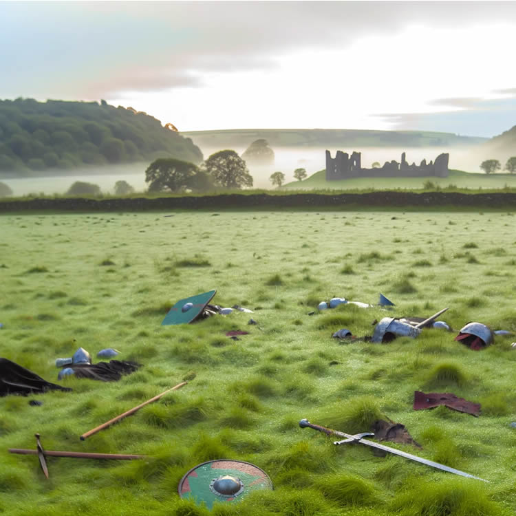 Crickhowell battle ground